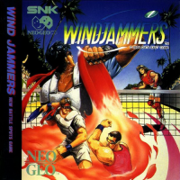 Windjammers Neo Geo CD  box art